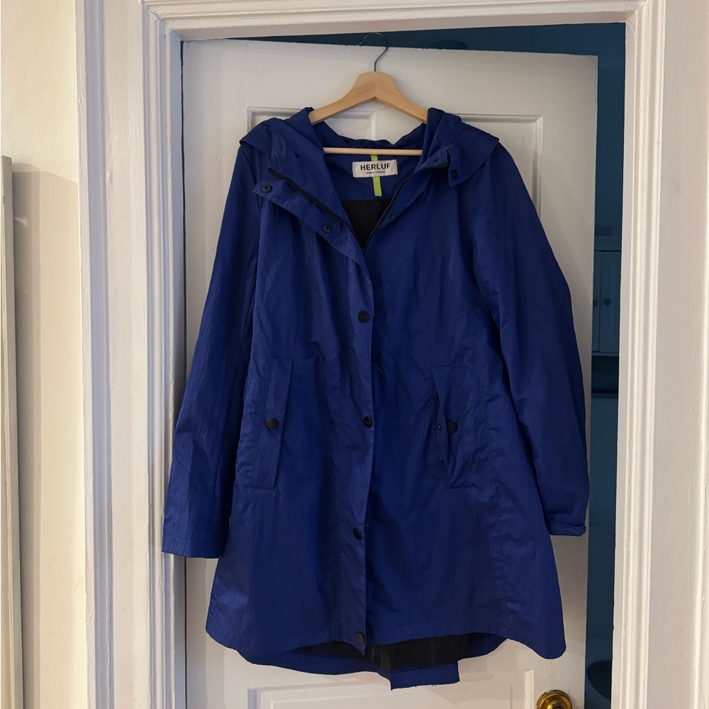 Herluf Danish Vintage Hooded Coat